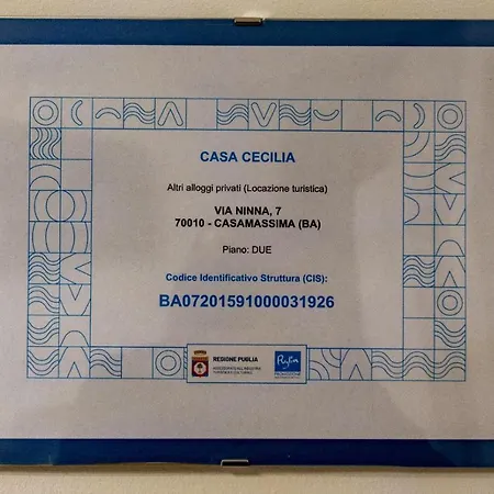 Casa Cecilia Казамассима